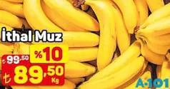 İTHAL MUZ KG fiyat ve kampanya bilgisi
